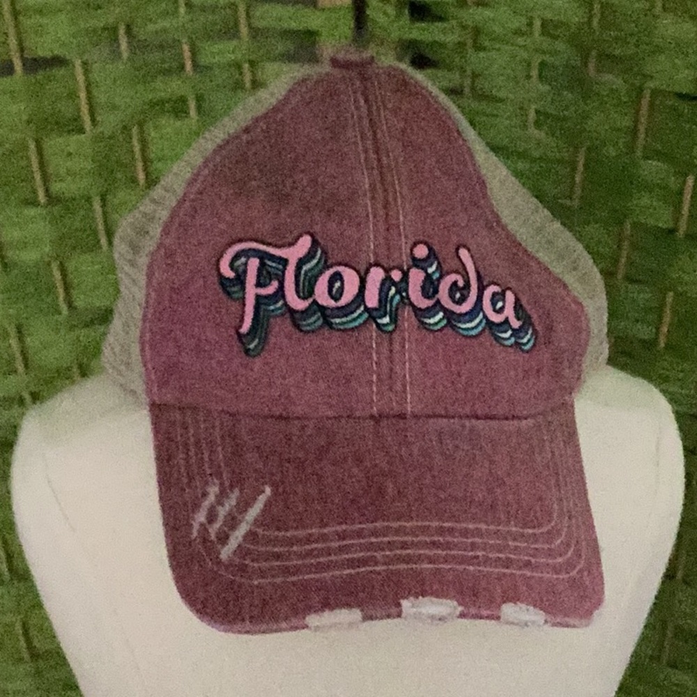 😎NWOT So Fun To Wear Florida Hat Closet Must Have 😎